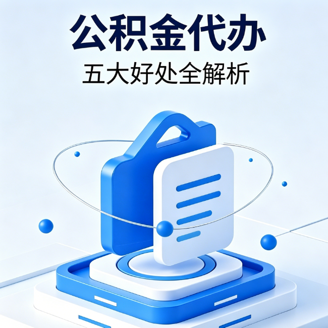 安康公积金代办到底值不值?这5大好处让你少走弯路